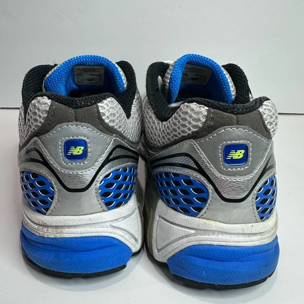 New Balance Silver and Blue Running Shoes
